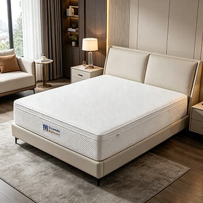 Dual-zone mattress: Independent firmness adjustment on both sides- removable ＆ machine washable